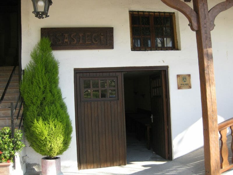 The entrance to the ciderhouse